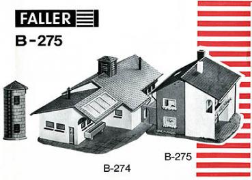 Faller H0 Teileliste - für Wohnhaus B-275