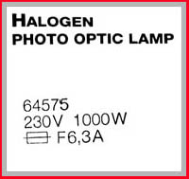 Preview: Osram Leerkarton - für eine Photolampe 64575