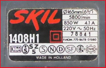 Skil - Handkreissäge 1408H1- Skil Saw