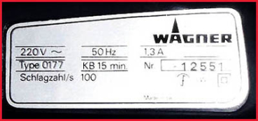 Wagner Motorhammer 50 - mit Schlagmechanismus