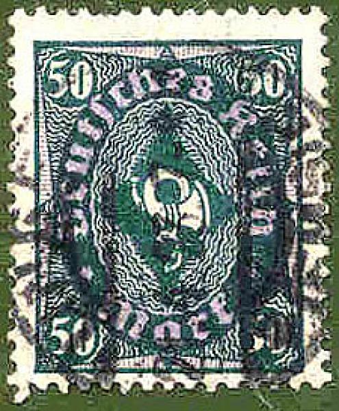 Deutsches Reich - Wert 50 Mark