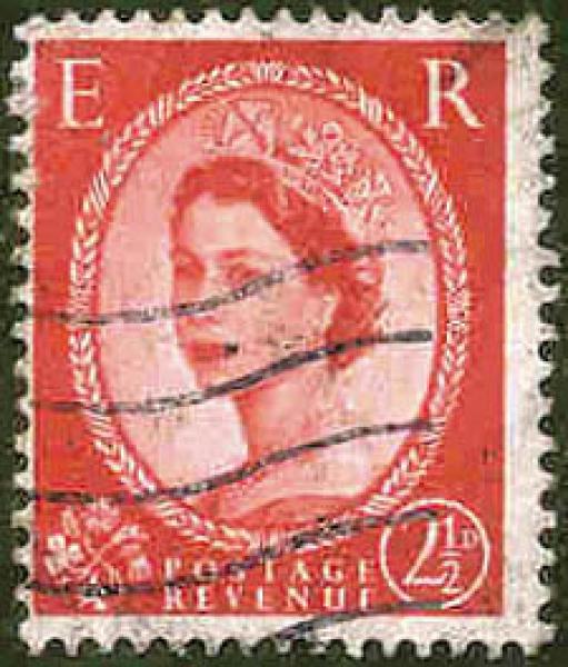 Postage Revenue - Wert 2 1/2 D