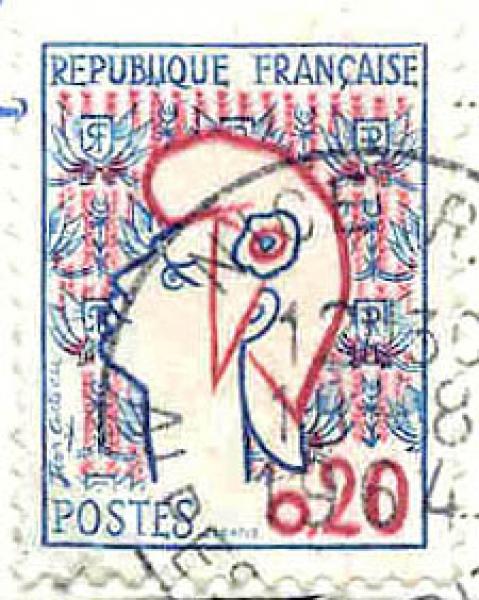 Postes Republique Francaise - Wert 0,20