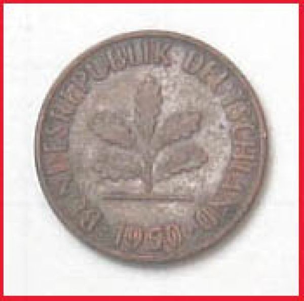 1 Pfennig - Serie D 1950