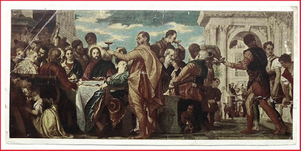 Hochzeit zu Kana - von Paolo Veronese - Gemäldegalerie Dresden