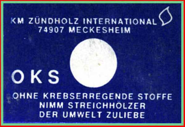Zündholzschachtel