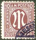 AM Post Deutschland - Wert 10 Pfennig