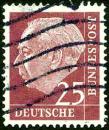 Deutsche Bundespost - Wert 25