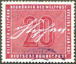 Deutsche Bundespost - Wert 20