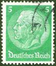 Deutsches Reich - Wert 5
