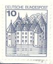 312 Deutsche Bundespost - Wert 10 - Schloss Glücksburg