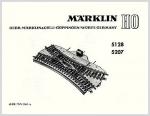 Märklin H0 Einbauanleitung für Kreuzungsweichen 5128 und 5207