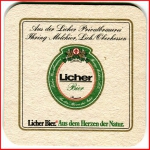 Bierdeckel (87) - Licher Bier - Aus dem Herzen der Natur - Licher Bierologie